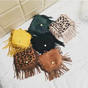 Kids Girls Mini Fringe Shoulder Purse